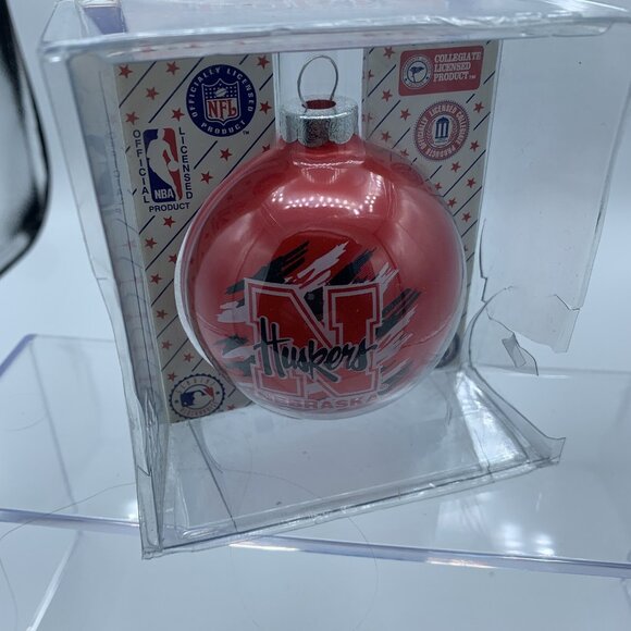 Nebraska Huskers Christmas Ornament Officially Licensed NCAA Collegiate Vintage - Picture 2 of 7